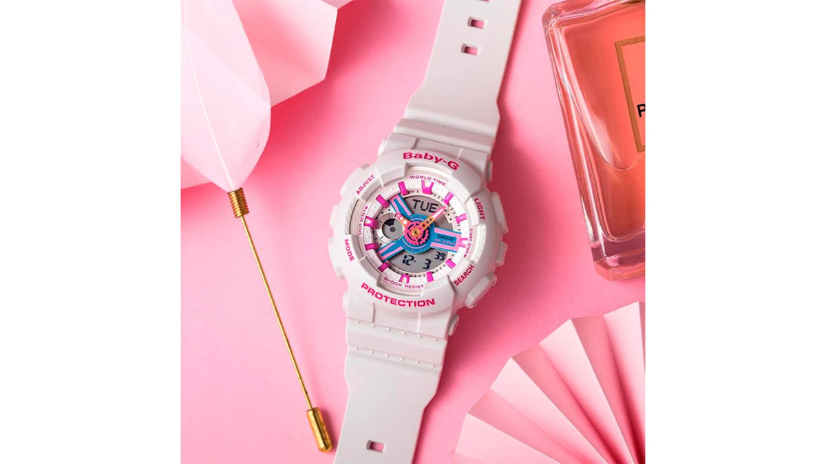 Reloj Casio Baby - G - BA - 110NR - 8A Plástico de Mujer