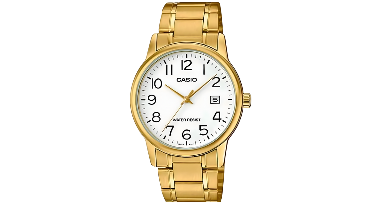 Reloj Casio MTP - V002G - 7B2 Metálico de Hombre
