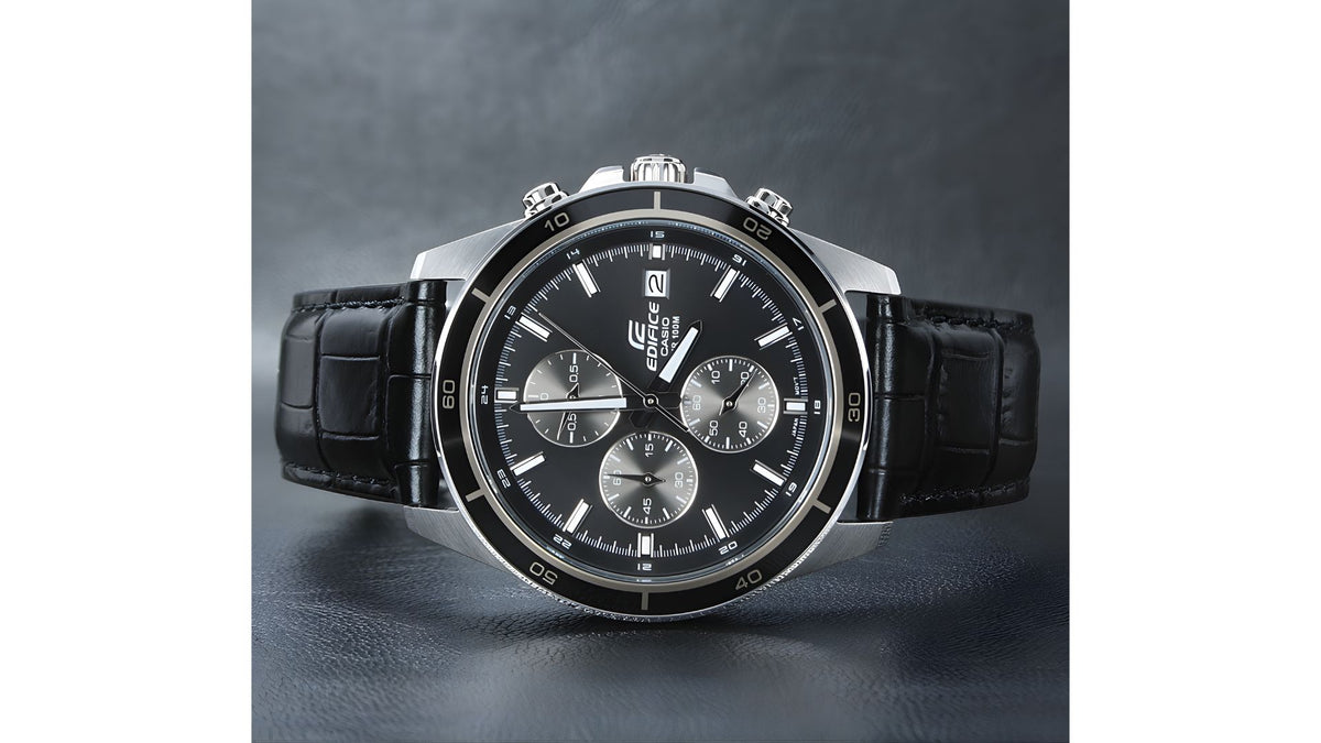 Reloj Casio Edifice EFR - 526L - 1A Cuero de Hombre