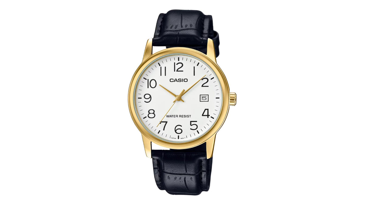 Reloj Casio MTP - V002GL - 7B2 Cuero de Hombre