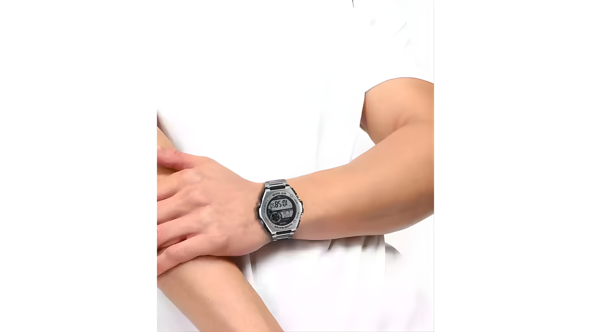 Reloj Casio MWD - 100HD - 1A Metálico de Hombre