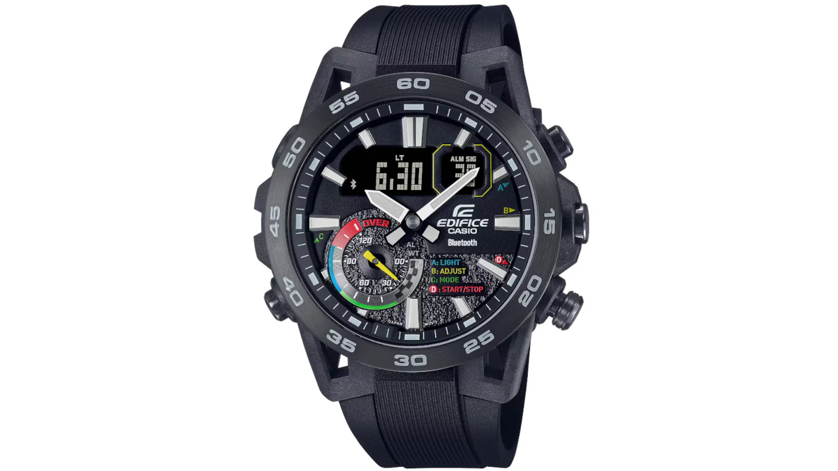 Reloj Casio Edifice ECB - 40MP - 1A Plástico de Hombre
