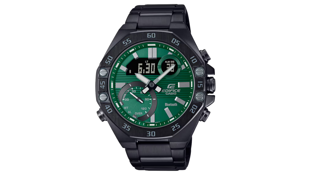 Reloj Casio Edifice ECB - 10DC - 3A Metálico de Hombre