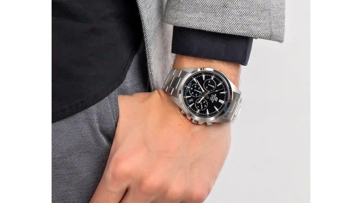 Reloj Casio Edifice EFV - 630D - 1AV Metálico de Hombre