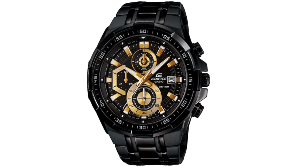 Reloj Casio Edifice EFR - 539BK - 1A Metálico de Hombre