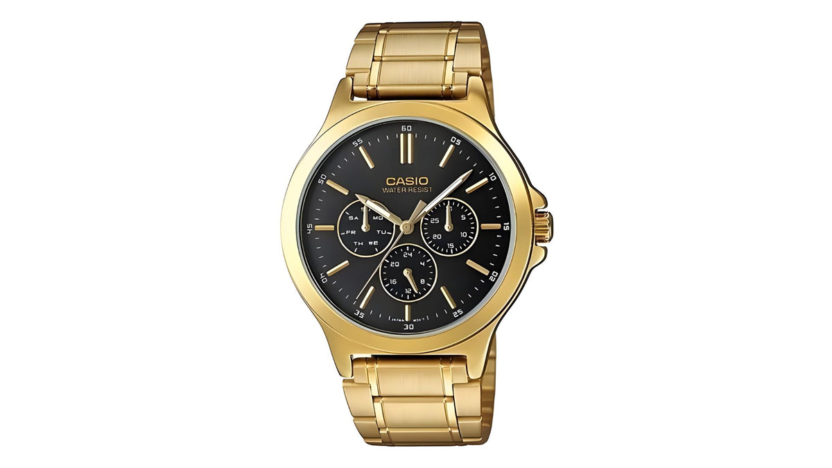 Reloj Casio MTP - V300G - 1A Metálico de Hombre