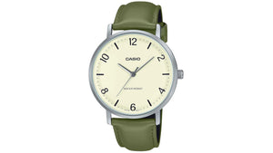 Reloj Casio MTP - VT03L - 7B Cuero de Hombre