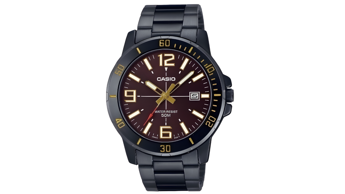 Reloj Casio MTP - VD01B - 5B Metálico de Hombre