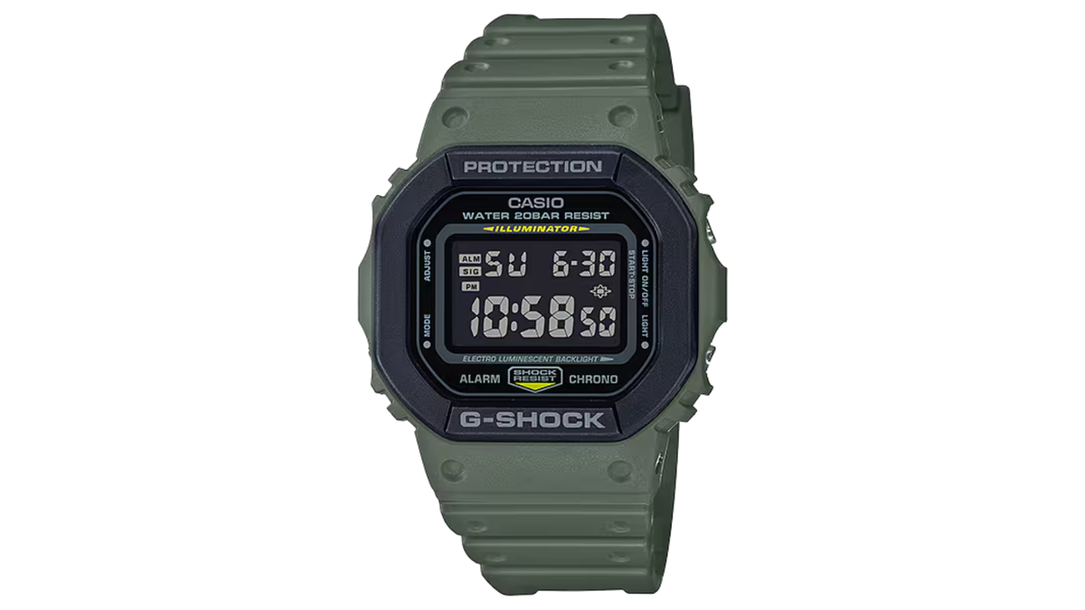 Reloj Casio DW - 5610SU - 3D Plástico de Hombre
