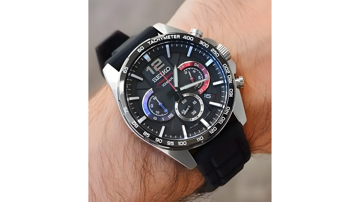 Reloj Seiko SSB347P1 Plástico de Hombre