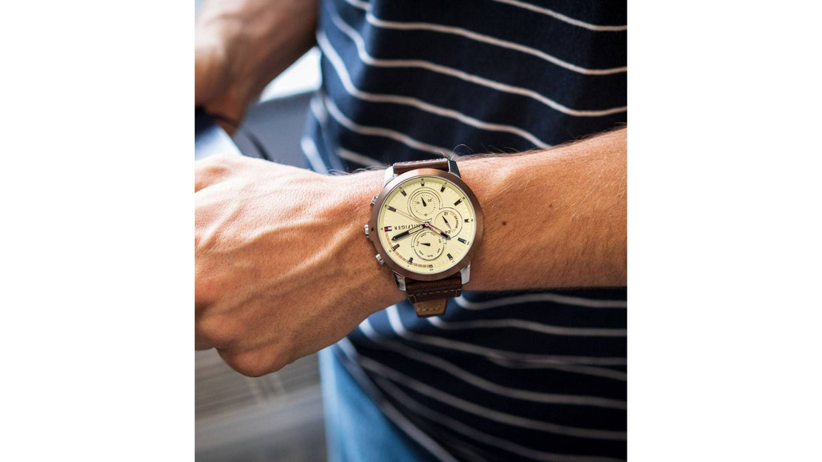 Reloj Tommy Hilfiger 1792053 Cuero de Hombre