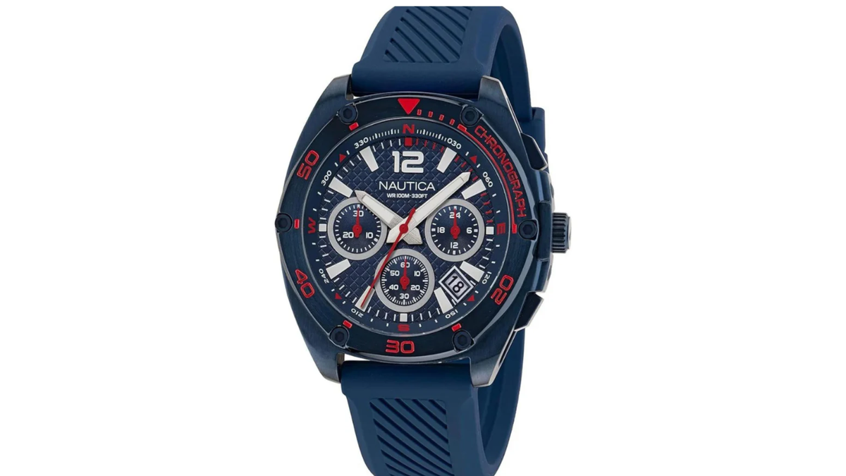 Reloj Nautica NAPTCS303 Plástico de Hombre