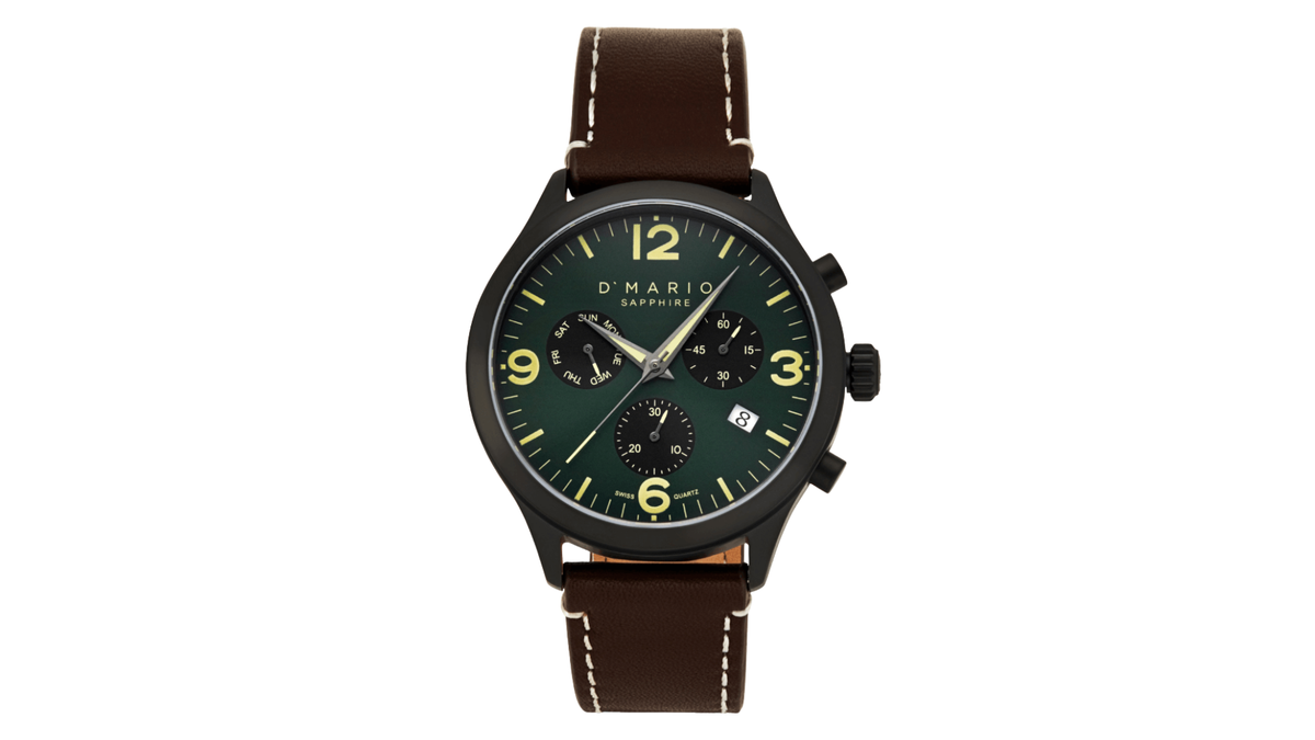 Reloj D´ Mario KL1045 Cuero de Hombre