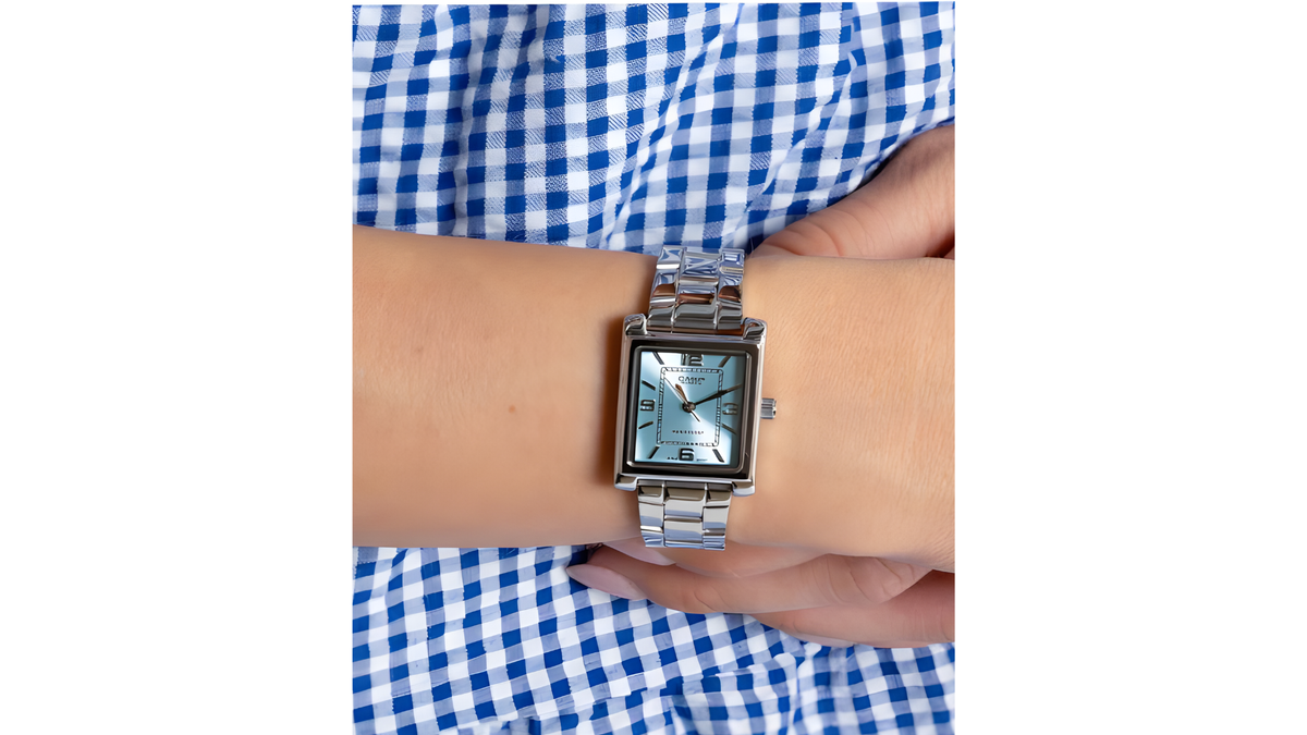Reloj Casio LTP - 1234DD - 2A Metálico de Mujer