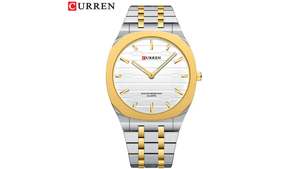 Reloj Curren 8444 Dorado/Plateado - Metálico de Hombre