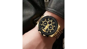 Reloj Curren 8337 Dorado/Negro - Metálico de Hombre