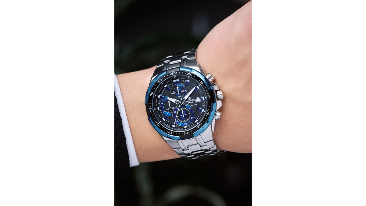 Reloj Casio Edifice EFR - 539D - 1A2VUDF Metálico de Hombre