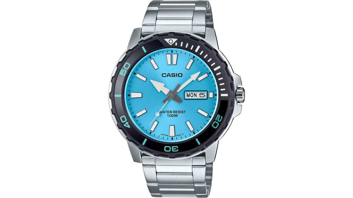 Reloj Casio MTD - 125D - 2A3VDF Metálico de Hombre