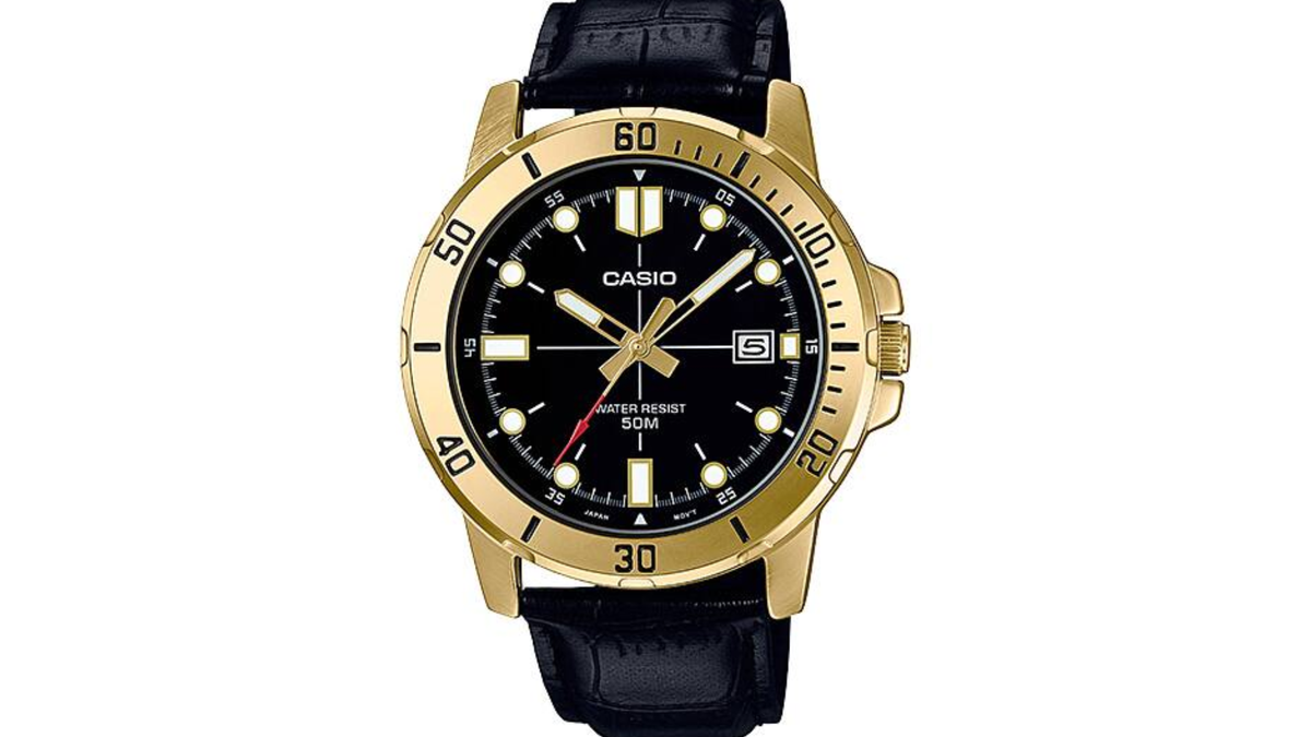 Reloj Casio MTP - VD01GL - 1E Cuero de Hombre