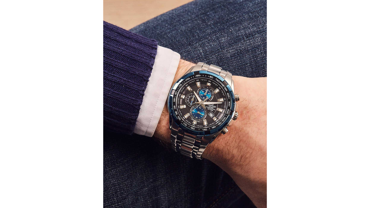 Reloj Casio Edifice - EF - 539D - 1A2 Metálico de Hombre