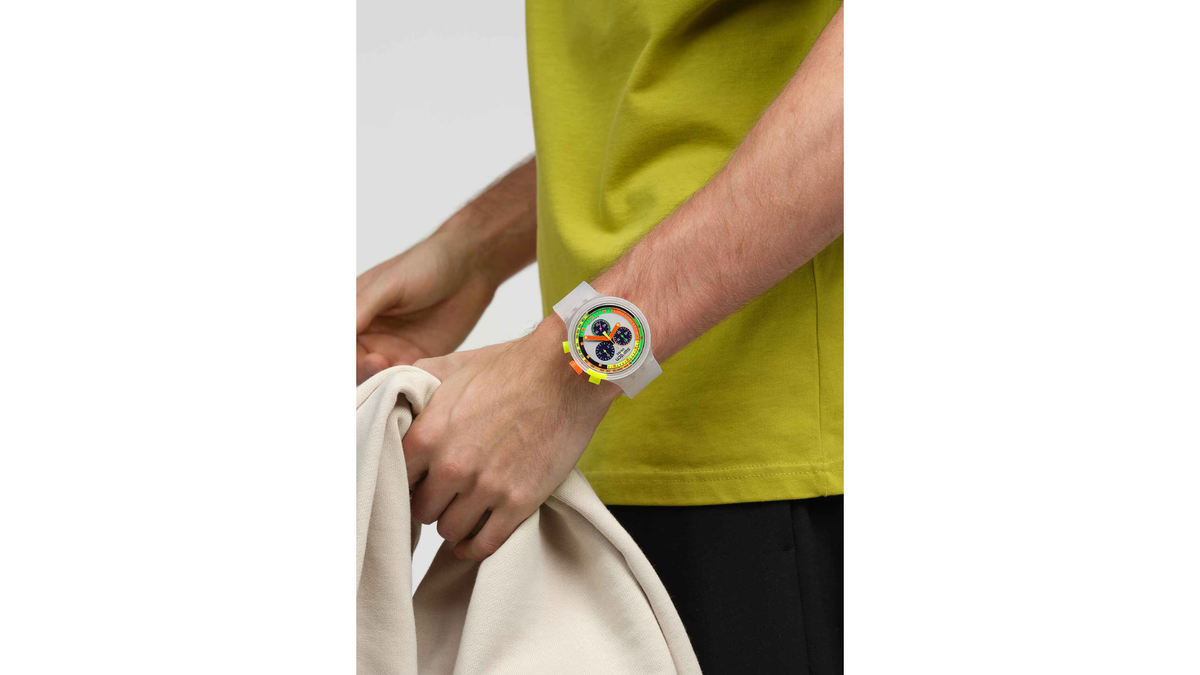 Reloj Swatch SB02K100 Plástico Unisex