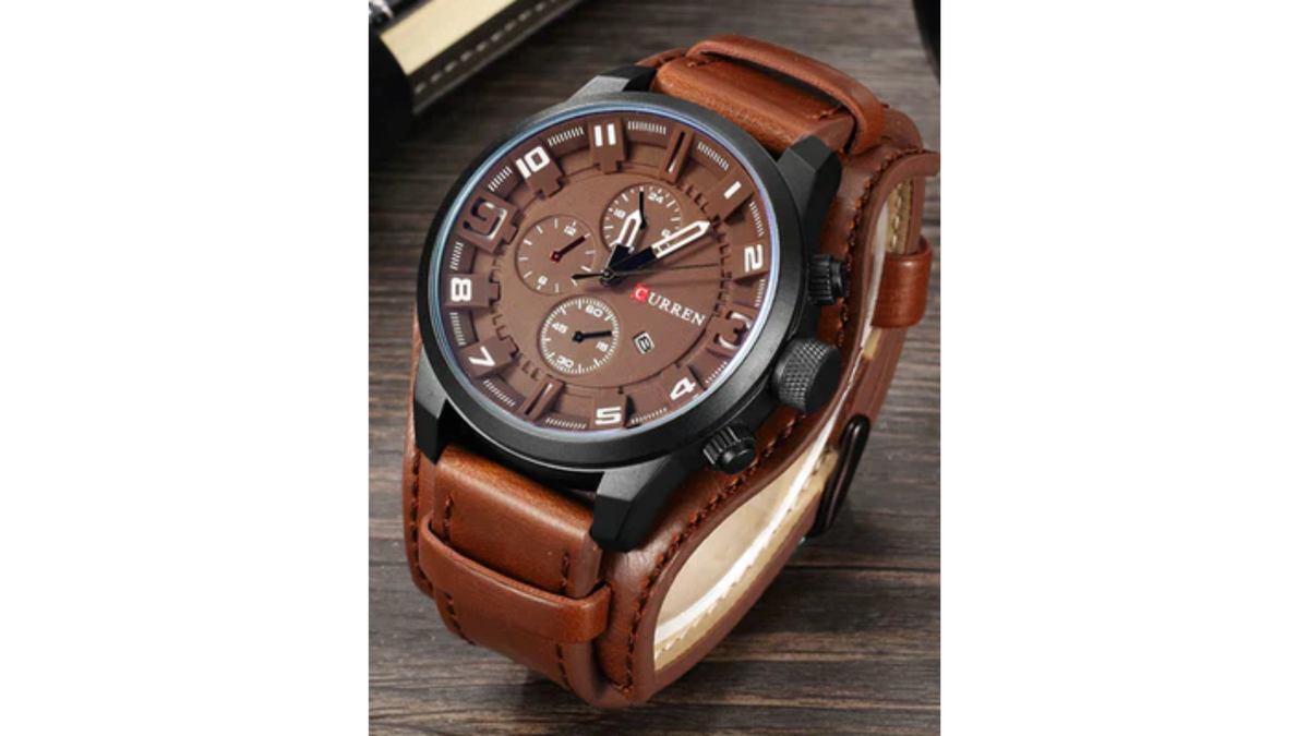 Reloj Curren 8225 Cuero de Hombre