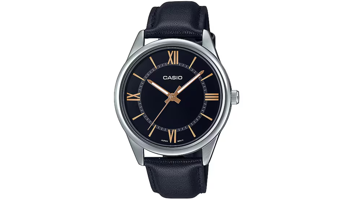 Reloj Casio MTP - V005L - 1B5 Cuero de Hombre
