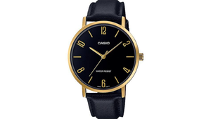 Reloj Casio MTP - VT01GL - 1B2 Cuero de Hombre