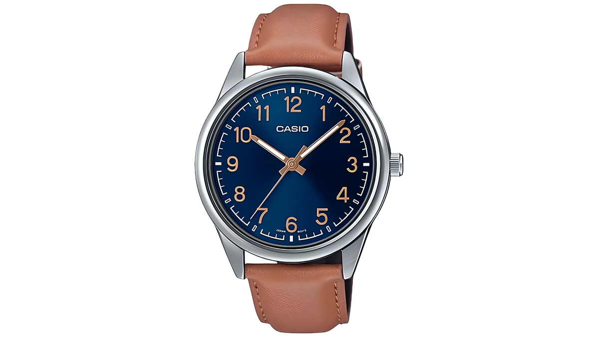 Reloj Casio MTP - V005L - 2B4 Cuero de Hombre