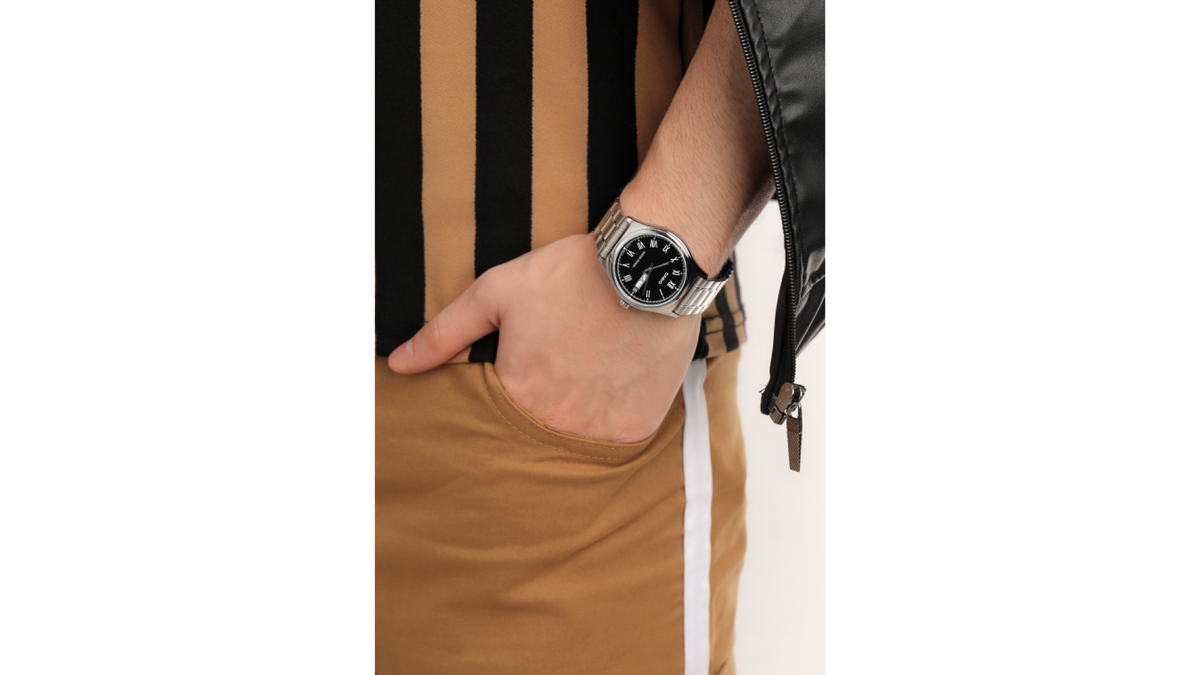 Reloj Casio MTP - V006D - 1B Metálico de Hombre