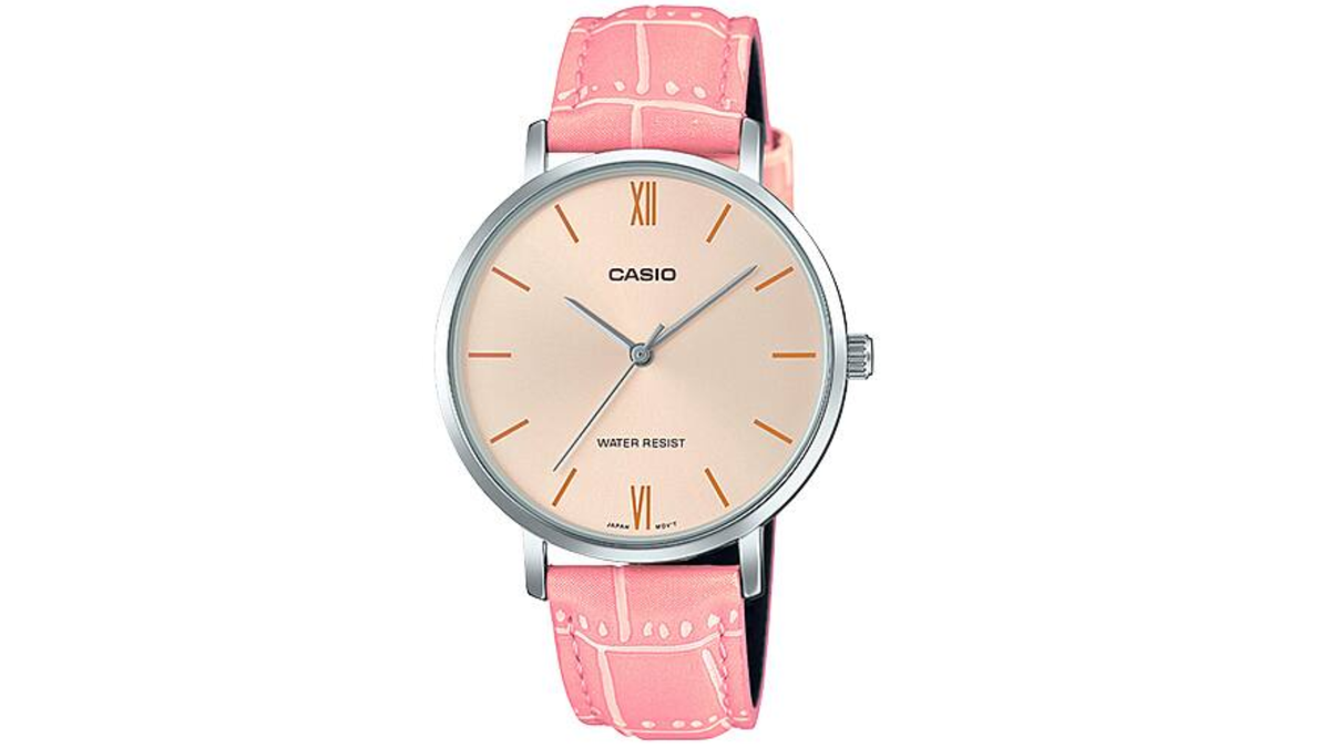 Reloj Casio LTP - VT01L - 4B Cuero de Mujer