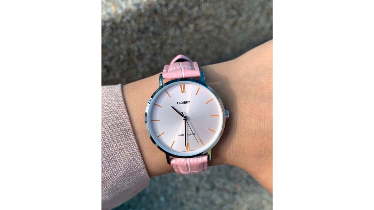 Reloj Casio LTP - VT01L - 4B Cuero de Mujer