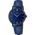 Reloj Casio LTP - VT02BL - 2A Cuero de Mujer