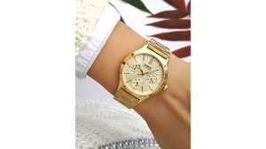 Reloj Casio LTP - V300G - 9A Metálico de Mujer