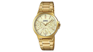 Reloj Casio LTP - V300G - 9A Metálico de Mujer