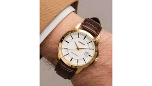 Reloj Casio MTP - V004GL - 9A Cuero de Hombre