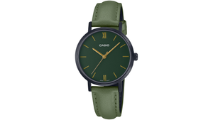 Reloj Casio LTP - VT02BL - 3A Cuero de Mujer