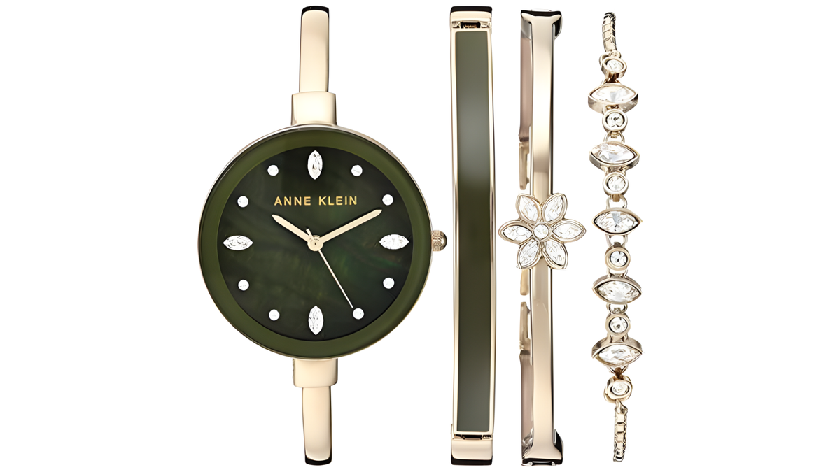 Reloj Anne Klein AK/3352OLST Metálico de Mujer