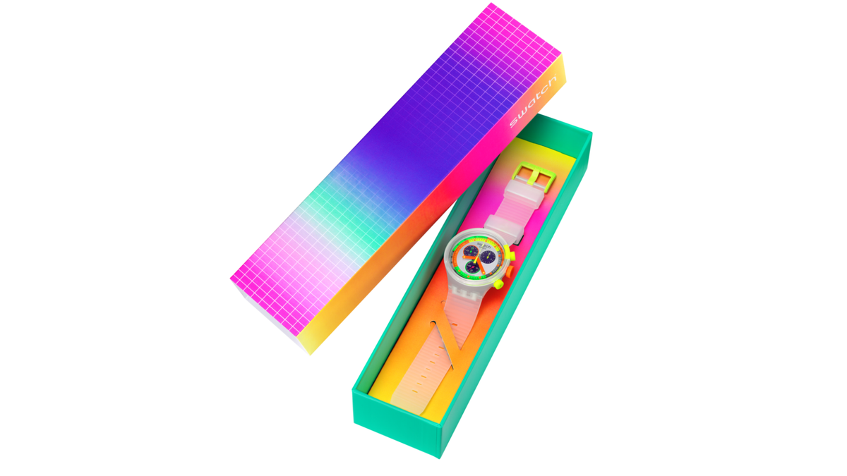 Reloj Swatch SB02K100 Plástico Unisex