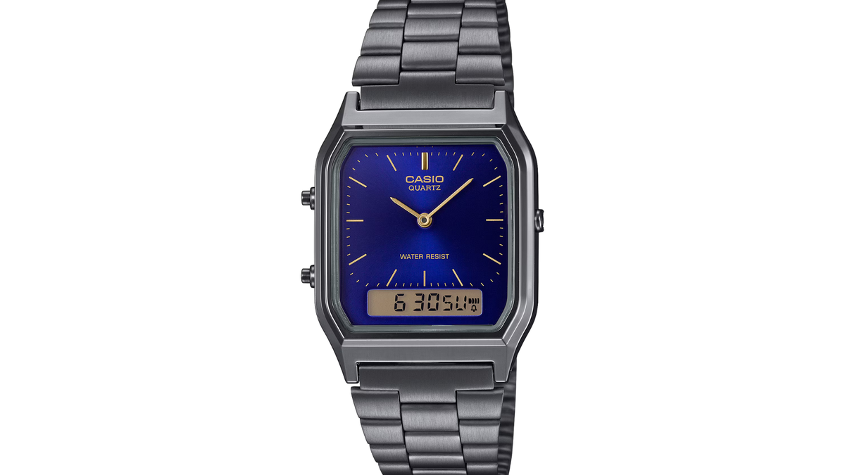 Reloj Casio AQ - 230GG - 2A Metálico Unisex