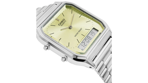 Reloj Casio AQ - 230A - 9AM Metálico Unisex