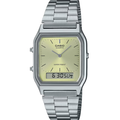 Reloj Casio AQ - 230A - 9AM Metálico Unisex