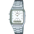 Reloj Casio AQ - 230A - 7B Metálico Unisex