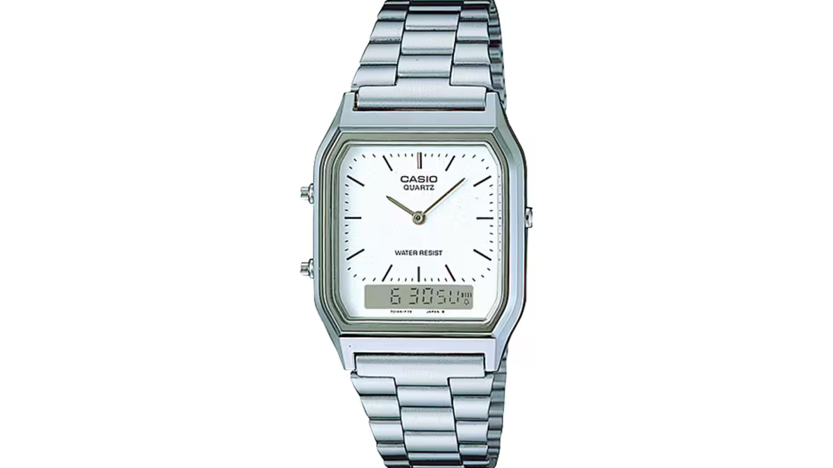Reloj Casio AQ - 230A - 7B Metálico Unisex