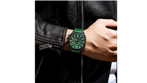 Reloj Curren 8398 Cuero de Hombre