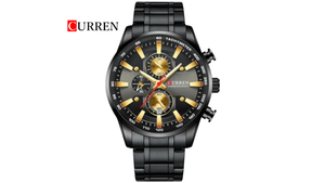 Reloj Curren 8351 Pavonado/Dorado - Metálico de Hombre