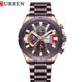 Reloj Curren 8401 Morado/Oro Rosa - Metálico de Hombre