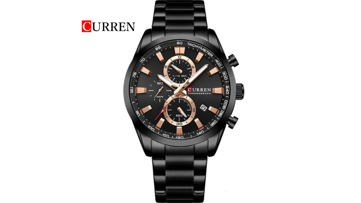 Reloj Curren 8445 Pavonado/Oro Rosa - Metálico de Hombre