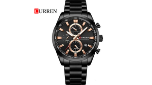 Reloj Curren 8445 Pavonado/Oro Rosa - Metálico de Hombre