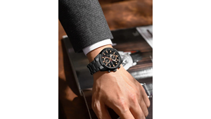 Reloj Curren 8445 Pavonado/Oro Rosa - Metálico de Hombre